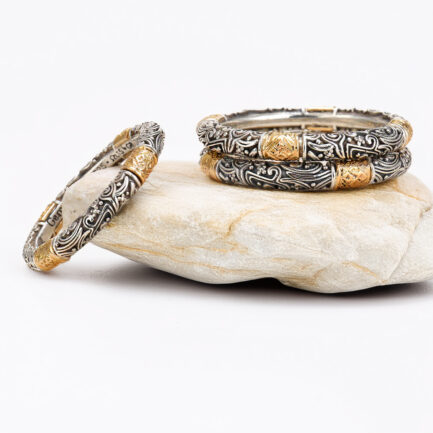 Band Ring 3mm in K18 Gold and Silver