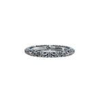 Band Ring 3mm for Men’s in Sterling Silver 925