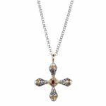 Pearls Cross Necklace