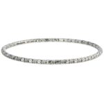 Bangle Bracelet 3mm in Sterling Silver 6526