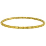 Bangle Bracelet Gold plated Sterling Silver 6517