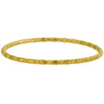 Bangle Bracelet in Gold plated Sterling Silver 6523