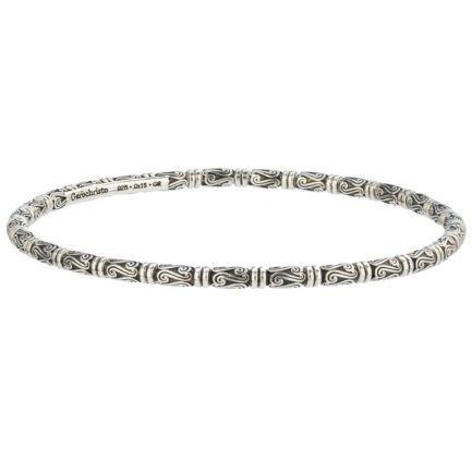 Bangle Bracelet in Sterling Silver 6524