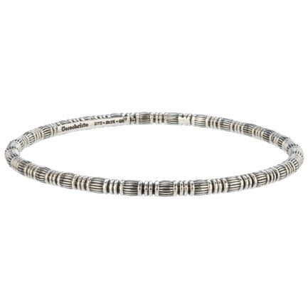 Bangle Bracelet in Sterling Silver 925 6518