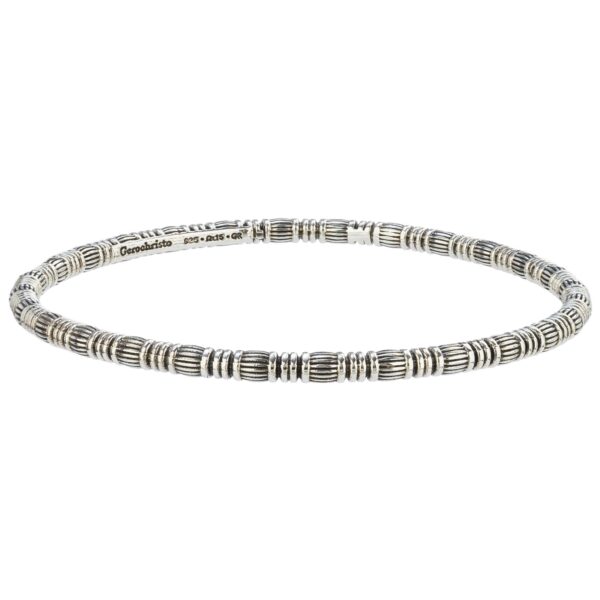 Bangle Bracelet in Sterling Silver 925 6518