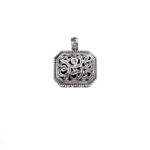 Filigree Pendant for Women’s Yellow in Sterling Silver 925
