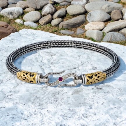 Bracelet for Men Braided Handmade Chain 6549