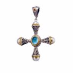 Pearl Cross Necklace