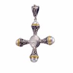 Pearl Cross Necklace
