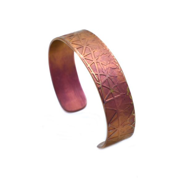 Anodized Titanium Cuff Bracelets B152960 pink