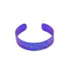 Titanium Cuff Bracelet blue