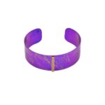 Titanium Cuff Bracelet with Silver Bar