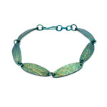 Titanium Unisex Bracelet green