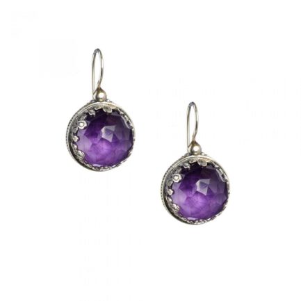 Colors Round Earrings in Sterling Silver 925 for Women’s
