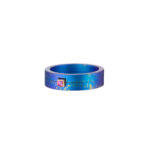 Blue Titanium Band Ring R152941-GIA d