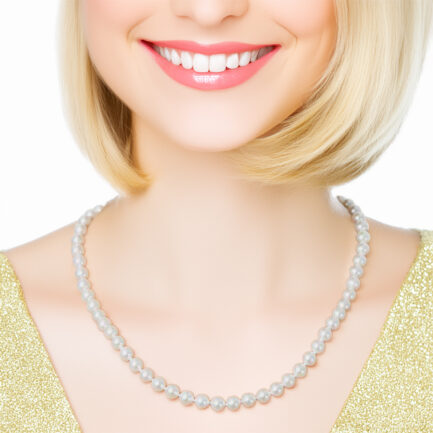 Fresh Water Pearl Necklace 6.5-7mm AAAA