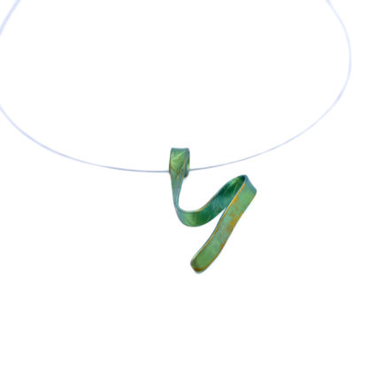 Twisted Titanium Necklace