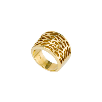 Ancient Band Ring yellow Gold R152226-k