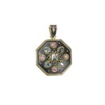 Grand Polygon Sided Pendant k18 N152590-k a