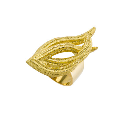 Handmade Wings Gold Ring R152227-k