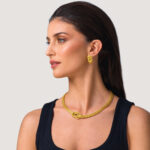 Hercules Knot Earrings in 18K Gold