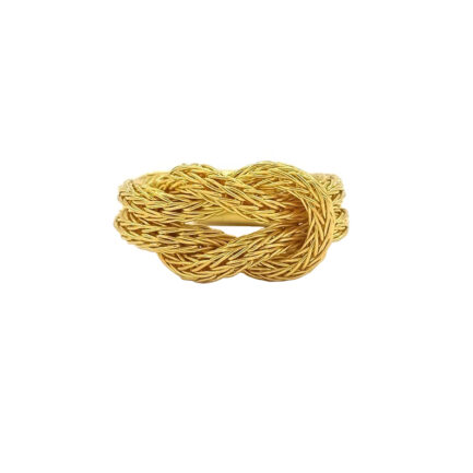 Hercules Knot Gold Ring R153174-k a