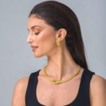 Hercules Knot Necklace in 18K Yellow Gold