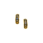 Multi-Gemstone Earrings in 18k