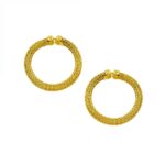 Woven Hoop Earrings