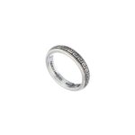 Meander Band Ring in Sterling Silver 925 20413 a