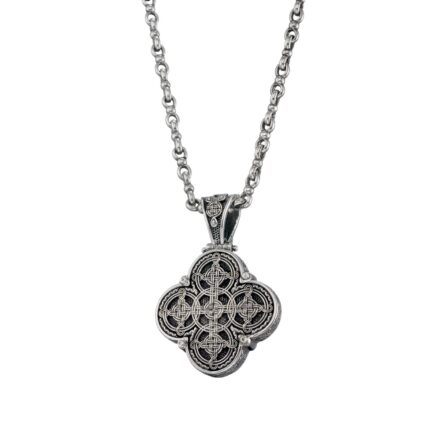 Byzantine Filigree Cross Pendant