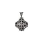 Byzantine Filigree Cross Pendant
