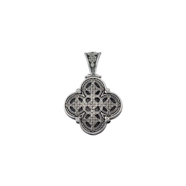 Byzantine Filigree Cross Pendant
