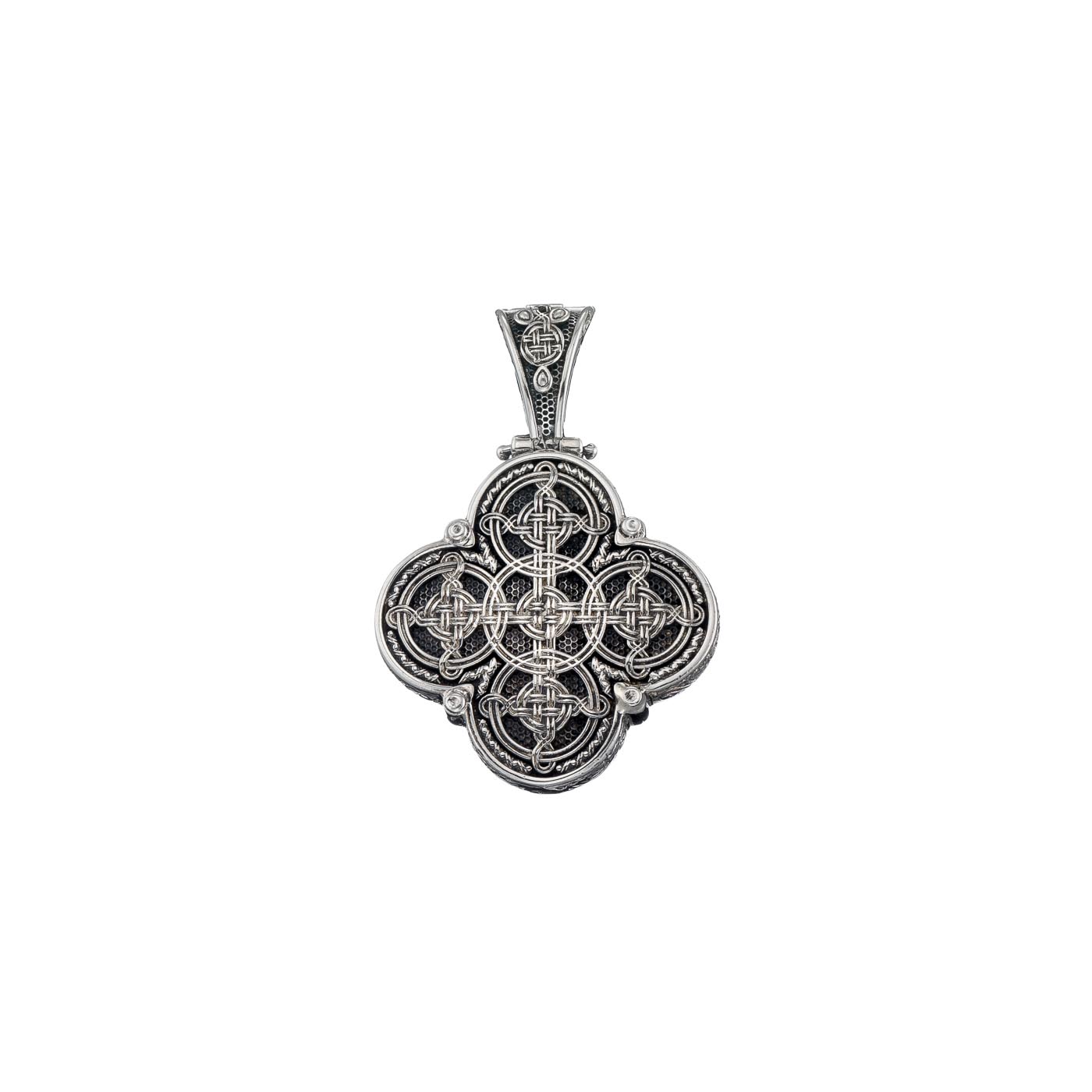 Byzantine Filigree Cross Pendant