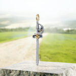 Sword Pendant Elegant Men’s 3403