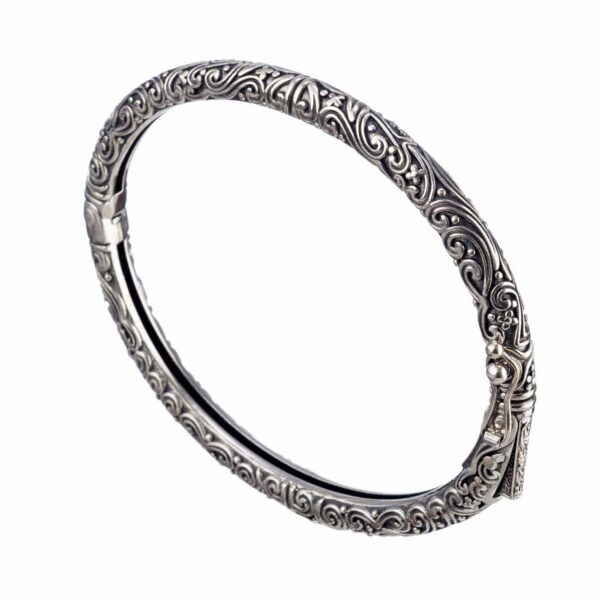 Eve thin bracelet in Sterling silver 6450-2