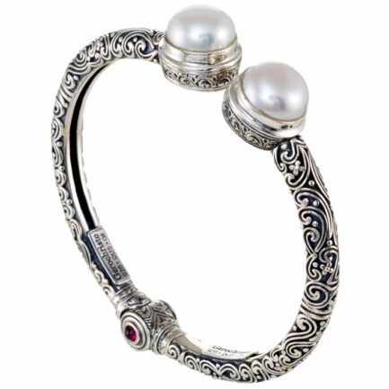 Freshwater Pearls Cuff Bracelet