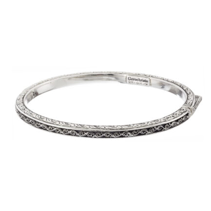 Oval Bracelet 4mm in Sterling Silver 6410