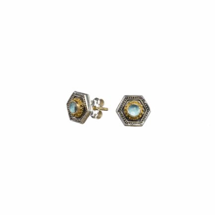 Small Stud Earrings in 18k Gold 1089