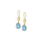 14k yellow Gold Tear Drop Earrings