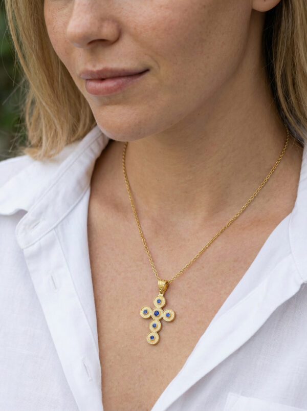 Cross Pendant in 14k Gold C153188-A