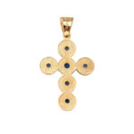 Byzantine-Pendant-Cross-in-14k-Gold-C153188-A-back