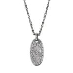 Evil Eye Talisman Pendant in Sterling Silver 925