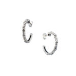 Small Hoop Earrings in Silver