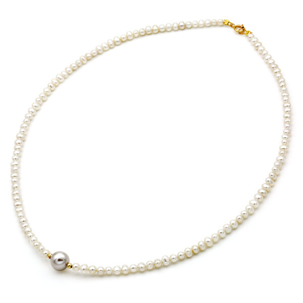 Pearl Necklace 4.0–9.0mm in 14K Gold